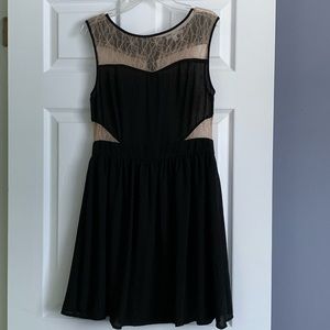 Charlotte Russe black skater dress